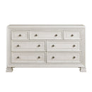 PLEASANT HOME COLLECTION-THEODORA 7 DRAWER DRESSER AND MIRROR