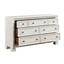 PLEASANT HOME COLLECTION-THEODORA 7 DRAWER DRESSER AND MIRROR