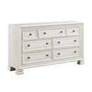 PLEASANT HOME COLLECTION-THEODORA 7 DRAWER DRESSER AND MIRROR