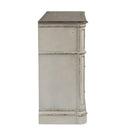 PLEASANT HOME COLLECTION-MAGNOLIA MANOR 7 DRAWER DRESSER AND MIRROR WHITE