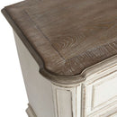 PLEASANT HOME COLLECTION-MAGNOLIA MANOR 2 DRAWER NIGHTSTAND WHITE
