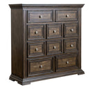PLEASANT HOME COLLECTION-BIG VALLEY 10 DRAWER CHESSER BOWN