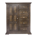 PLEASANT HOME COLLECTION-BIG VALLEY DOOR CHEST BROWN
