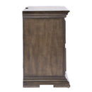 PLEASANT HOME COLLECTION-BIG VALLEY 2 DRAWER NIGHTSTAND BROWN