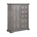 PLEASANT HOME COLLECTION-BIG VALLEY DOOR CHEST GRAY