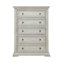 PLEASANT HOME BIG VALLEY 5 PIECE COLLECTION WHITE QUEEN BED, DRESSER/MIRROR 5 DRAWER CHEST AND 2 DRAWER NIGHTSTANDNIGHTSTAND