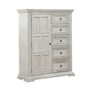 PLEASANT HOME COLLECTION-BIG VALLEY DOOR CHEST WHITE