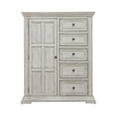 PLEASANT HOME COLLECTION-BIG VALLEY DOOR CHEST WHITE