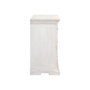 PLEASANT HOME COLLECTION BIG VALLEY 3 DRAWER NIGHTSTAND WHITE W/ CHARGING STATION