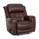 PLEASANT HOME COLLECTION CLYDE LEATHER RECLINER 4721 91-12