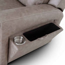 PLEASANT HOME COLLECTION ARGENT FABRIC POWER RECLINER WITH AIR MASSAGE 4730 3429-22