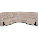 659 3429-10 DAVENPORT SECTIONAL ROLLINS CAMEL WITH CONSOLE