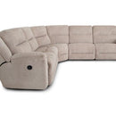 659 3429-10 DAVENPORT SECTIONAL ROLLINS CAMEL WITH CONSOLE