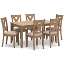 SANBRAIR TABLE WITH 6 CHAIRS