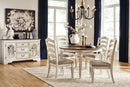 D743 Realyn Oval Dining Room Collection