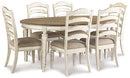 D743 Realyn Oval Dining Room Collection