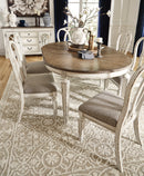 D743 Realyn Oval Dining Room Collection