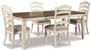 D743 Realyn Oval Dining Room Collection