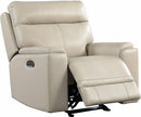 LUXE COLLECTION BRYANT POWER LEATHER RECLINER 1001