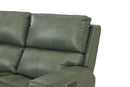 LUXE COLLECTION LAREDO LEATHER POWER SOFA EHZ1564
