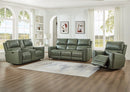 LUXE COLLECTION LAREDO LEATHER POWER SOFA EHZ1564