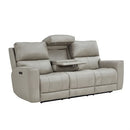 LUXE COLLECTION LAREDO LEATHER POWER SOFA EHZ1605LV
