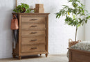 PLEASANT HOME COLLECTION-HENSLEY 5 DRAWER CHEST
