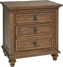 PLEASANT HOME COLLECTION HENSLEY GROUP. BED, 9 DRAWER CHESSER, 5 DRAWER CHEST, 3 DRAWER NIGHTSTAND