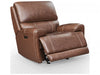 PLEASANT HOME COLLECTION HIGHLAND POWER LEATHER RECLINER