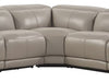 your LUXE COLLECTION RIDGEWAY LEATHER SECTIONAL GREY SHARK SKIN