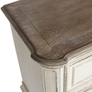 PLEASANT HOME COLLECTION MAGNOLIA MANOR BUNDLE. BED, 7 DRAWER DRESSER, 5 DRAWER CHEST AND 2 DRAWER  NIGHTSTAND, AND CHEST