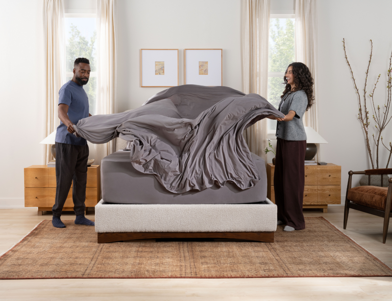 Purple SoftStretch® Sheet Set