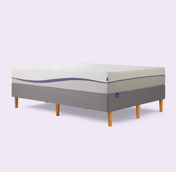 Purple Upholstered Platform