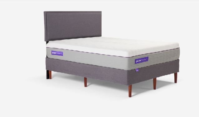 Purple Upholstered Platform