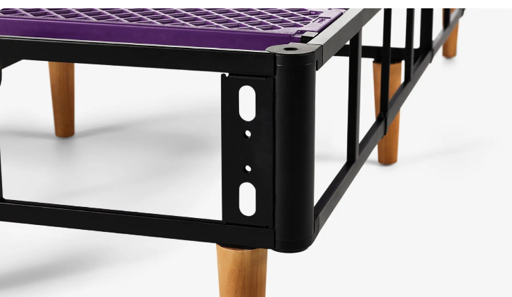 Purple Upholstered Platform