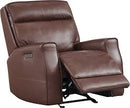 PLEASANT HOME COLLECTION COLLECTION SYDNEY POWER LEATHER RECLINER 1501
