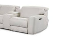 LUXE COLLECTION NORWALK LEATHER POWER SECTIONAL 9033