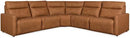LUXE COLLECTION ADELL LEATHER POWER SECTIONAL 4273