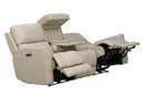 LUXE COLLECTION LAREDO LEATHER POWER SOFA EHZ1605LV