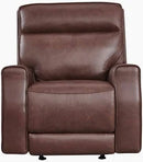 PLEASANT HOME COLLECTION COLLECTION SYDNEY POWER LEATHER RECLINER 1501